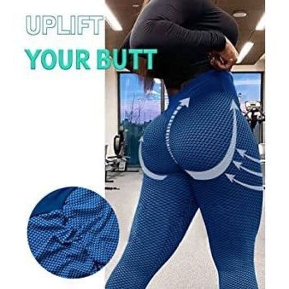 Womens Tiktok Butt Lifting Workout Leggings High Waisted Booty Leggings … - Picture 5 of 9
